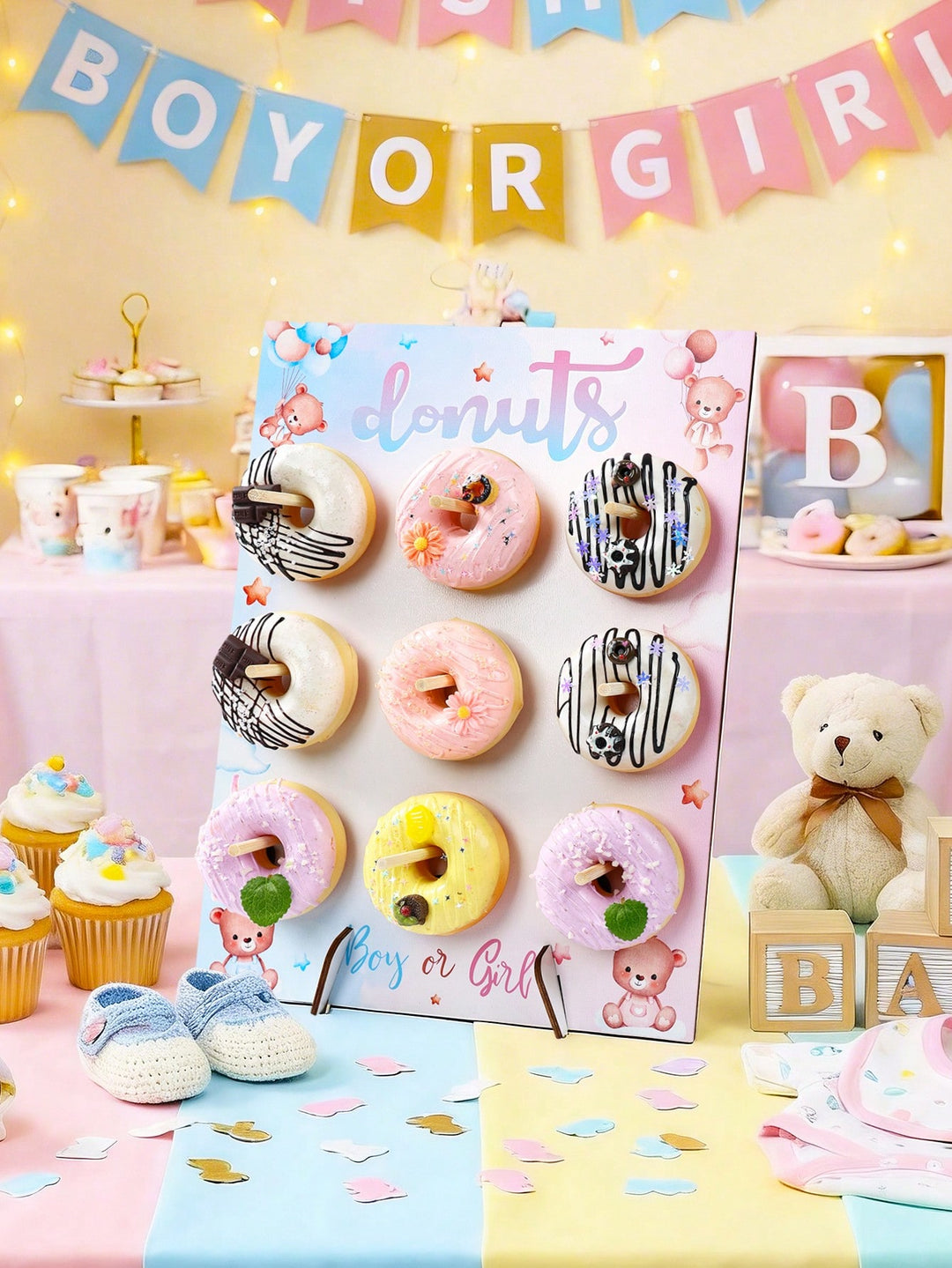Suport pentru donut SHEIN, animal print