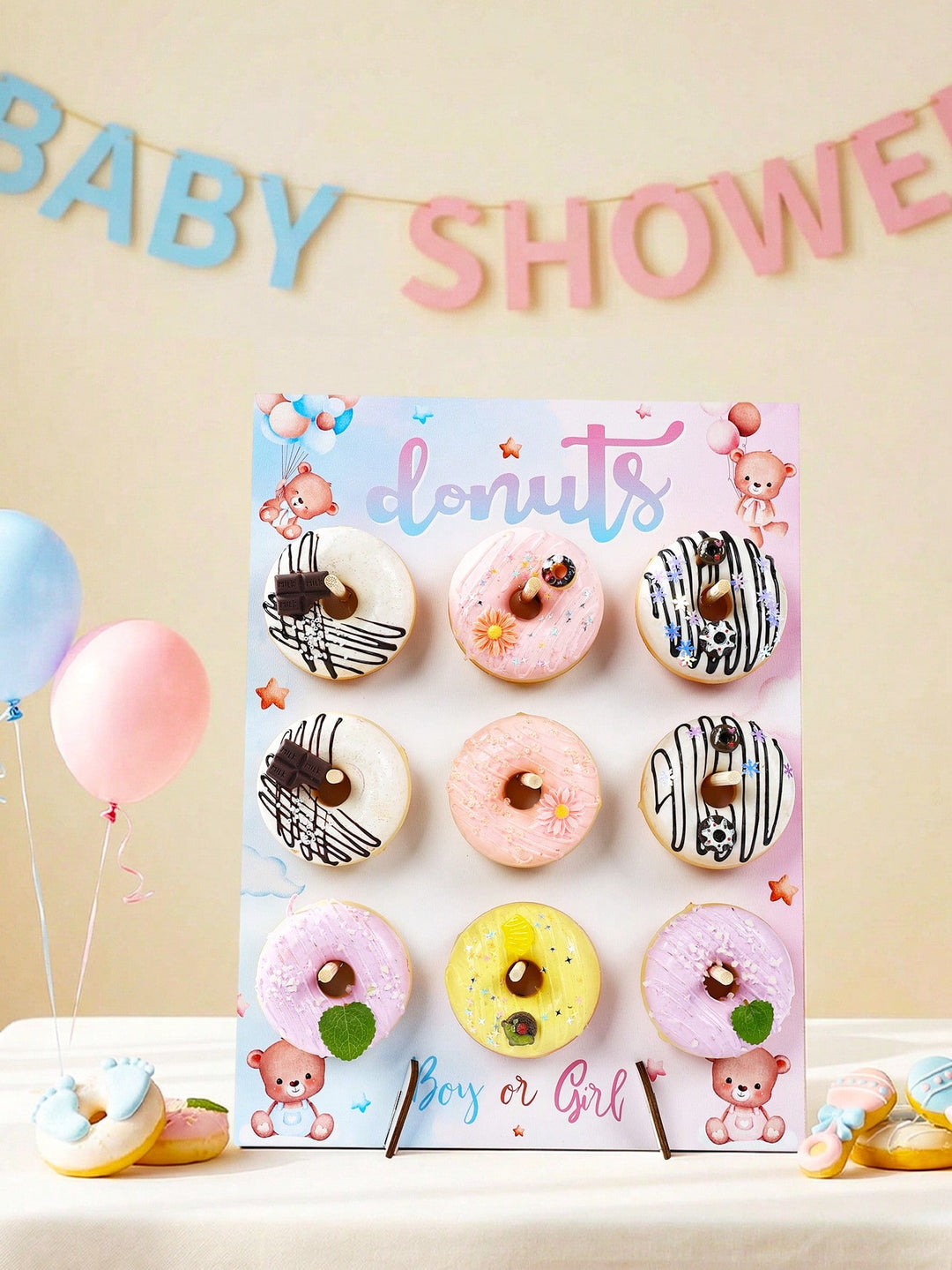 Suport pentru donut SHEIN, animal print