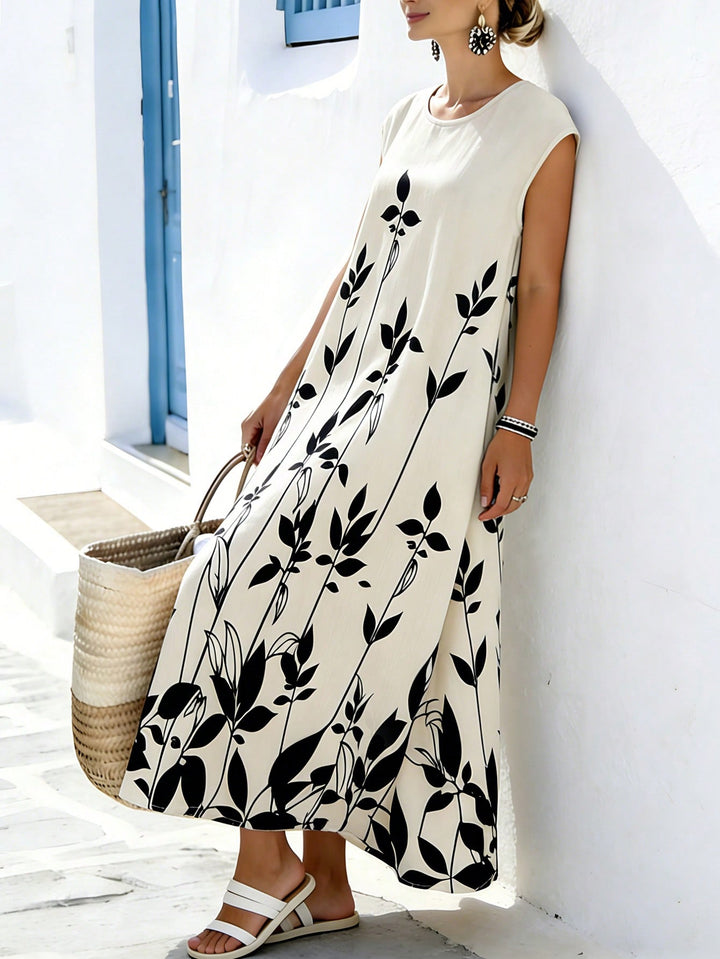 Rochie maxi SHEIN, bej