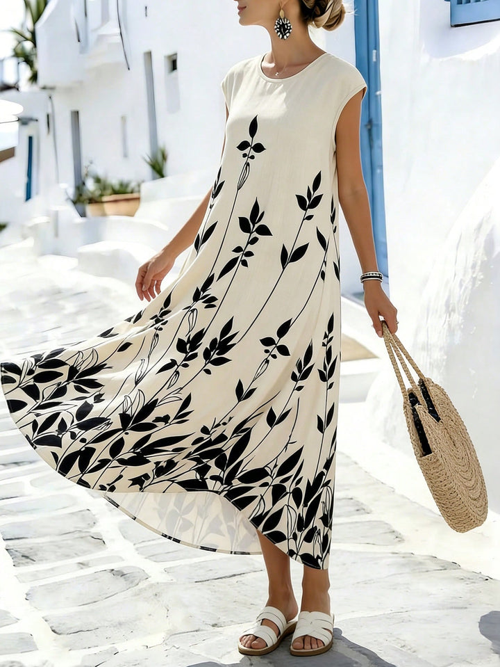 Rochie maxi SHEIN, bej