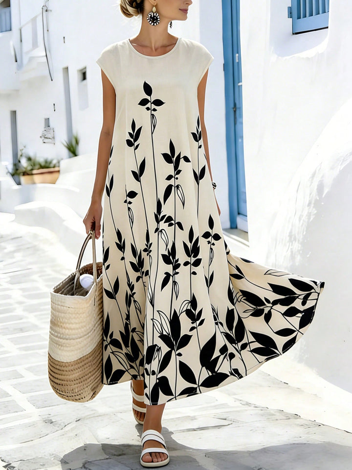 Rochie maxi SHEIN, bej