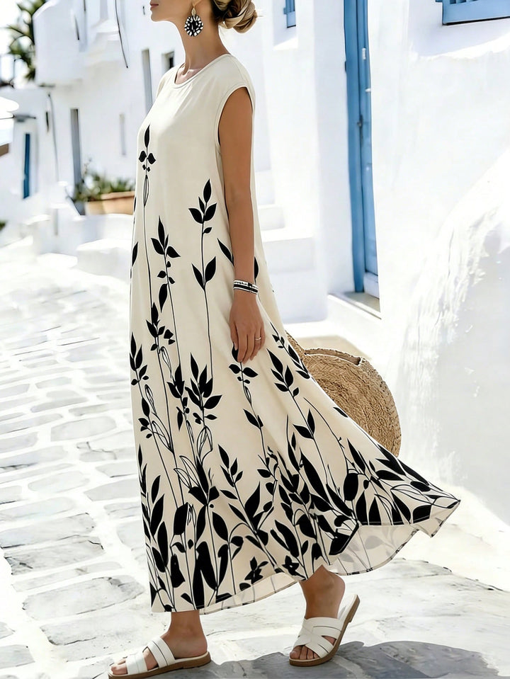 Rochie maxi SHEIN, bej