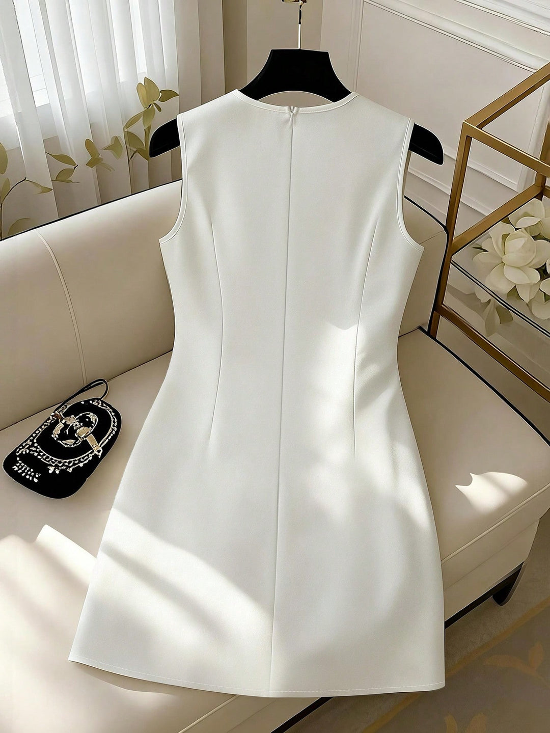 Rochie scurtă SHEIN, alb