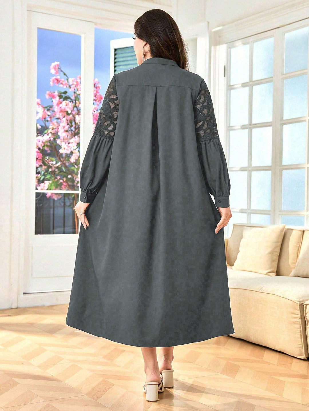 Rochie SHEIN, gri