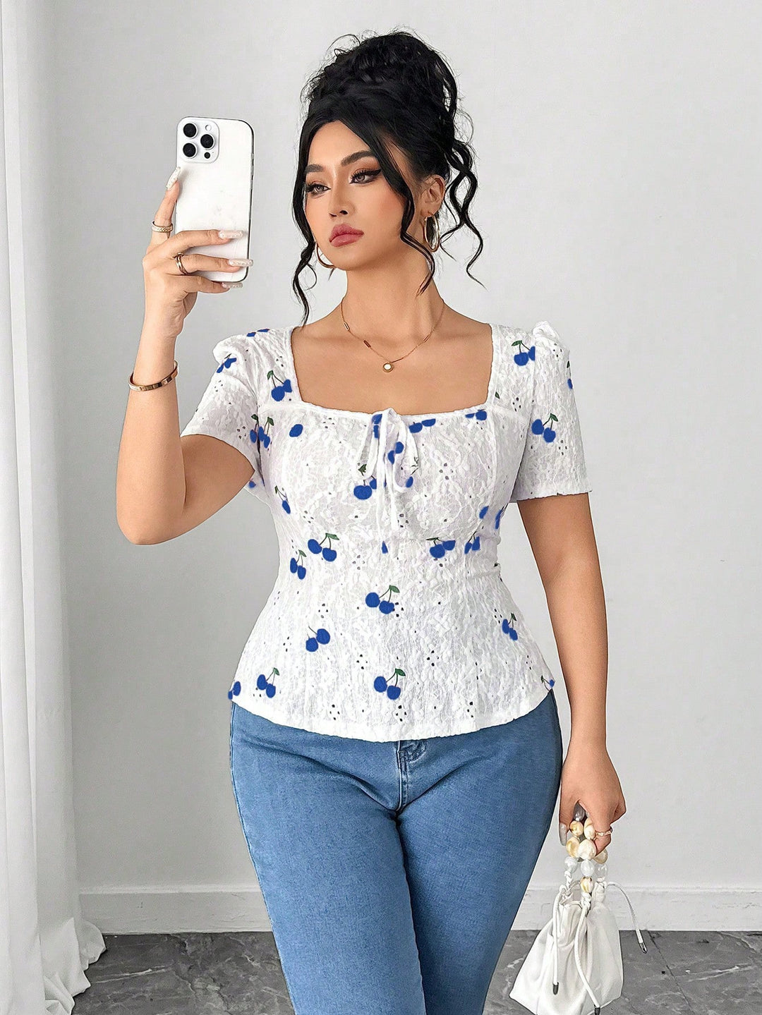 Tricou SHEIN, albastru