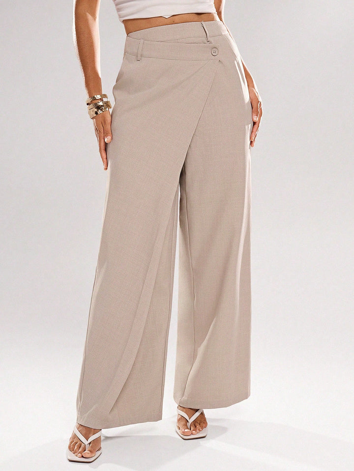 Pantalon SHEIN, portocaliu