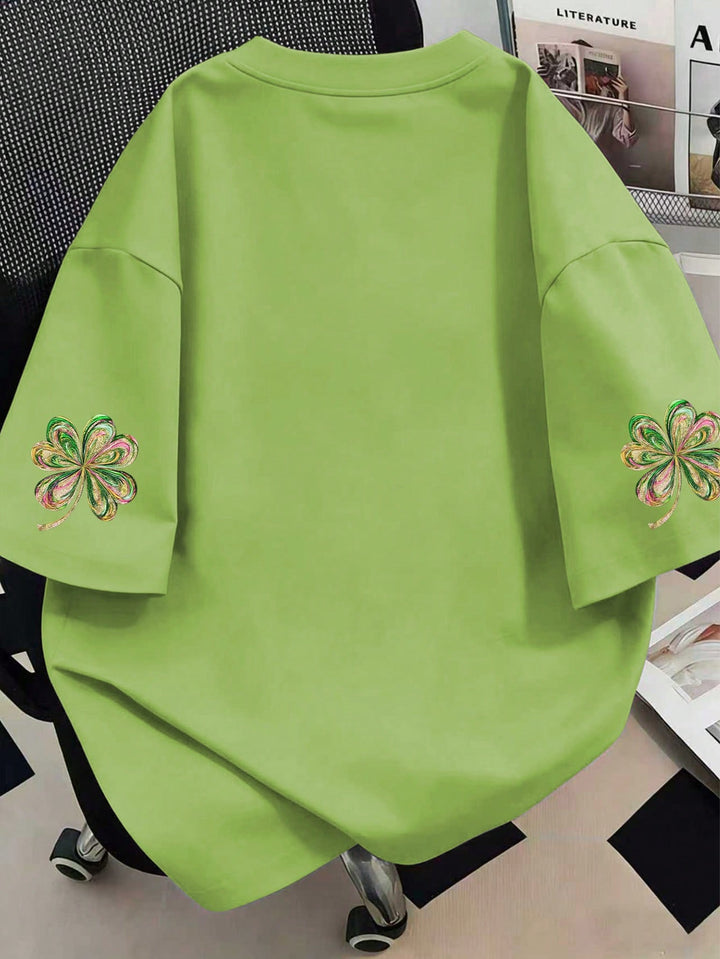 Tricou SHEIN, verde