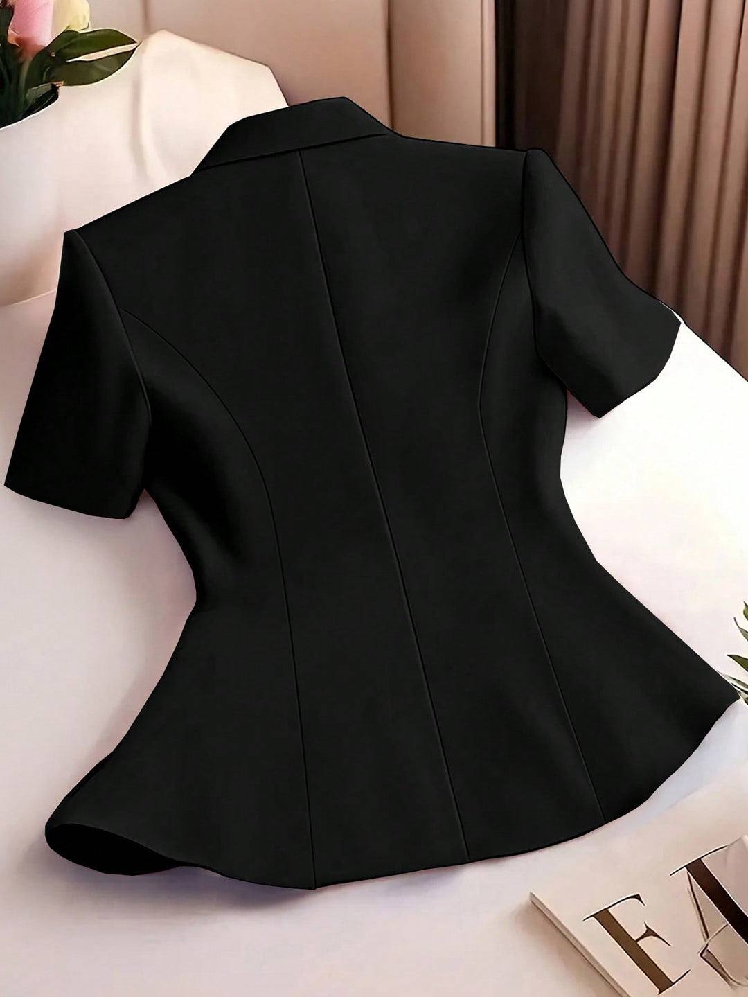 Sacou SHEIN, negru