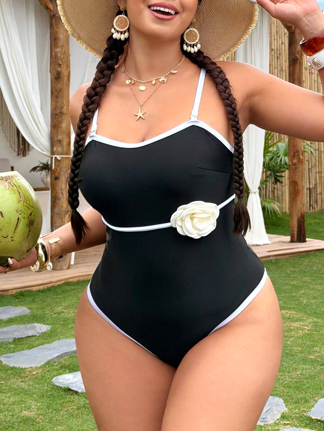 Costum de baie SHEIN, negru
