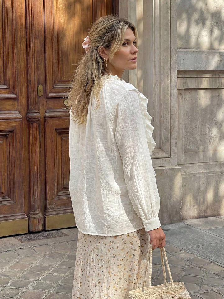 Top SHEIN, portocaliu