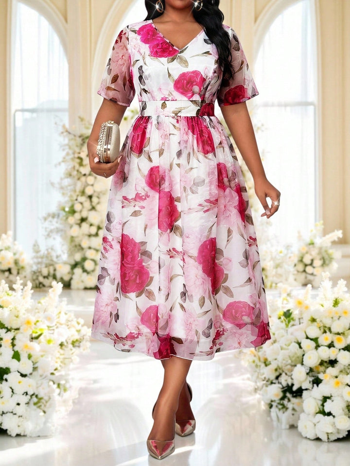 Rochie SHEIN, mix culori