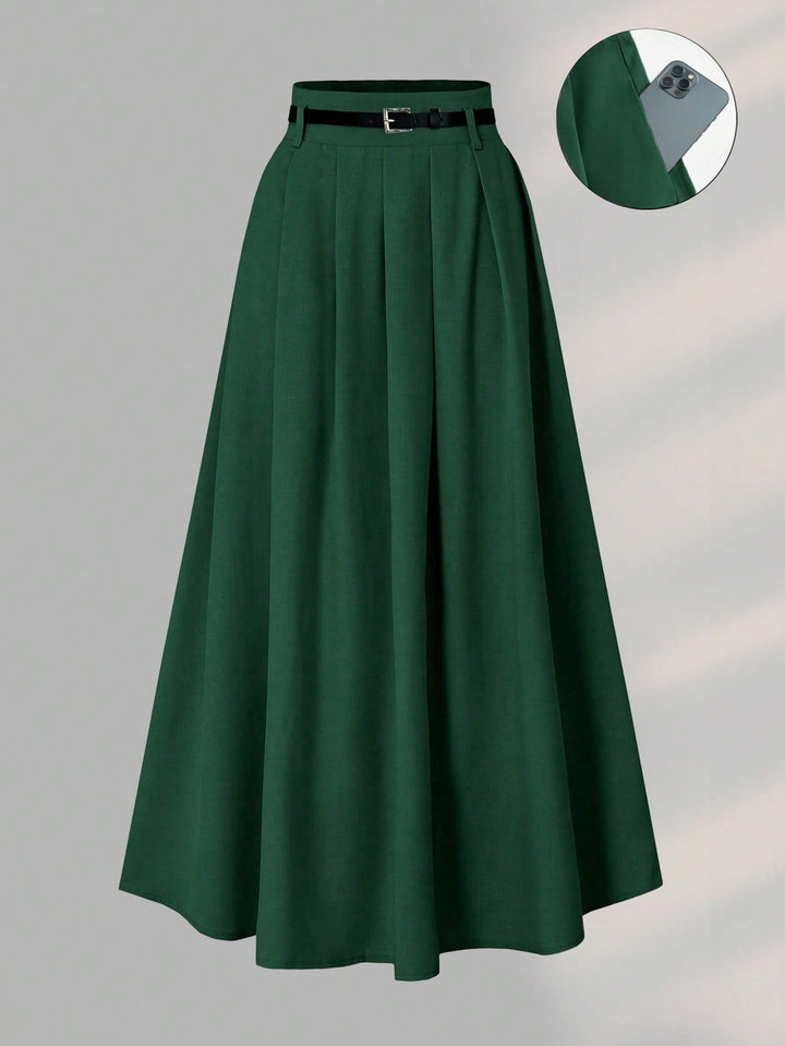 Fustă SHEIN, verde
