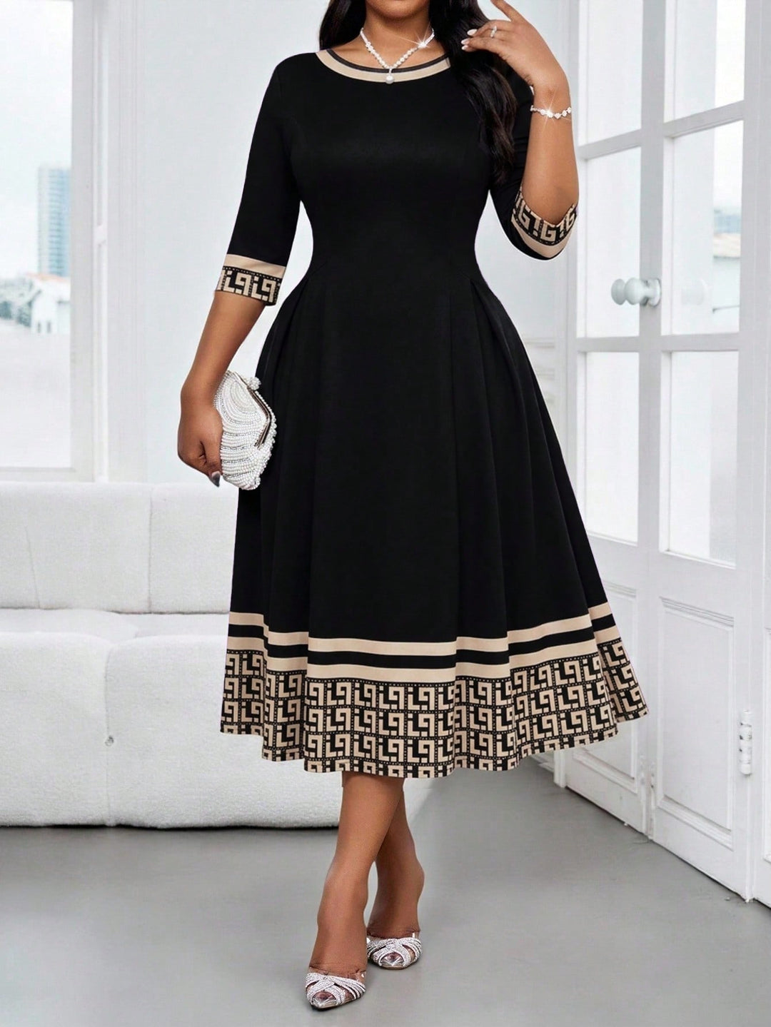 Rochie SHEIN, mix culori
