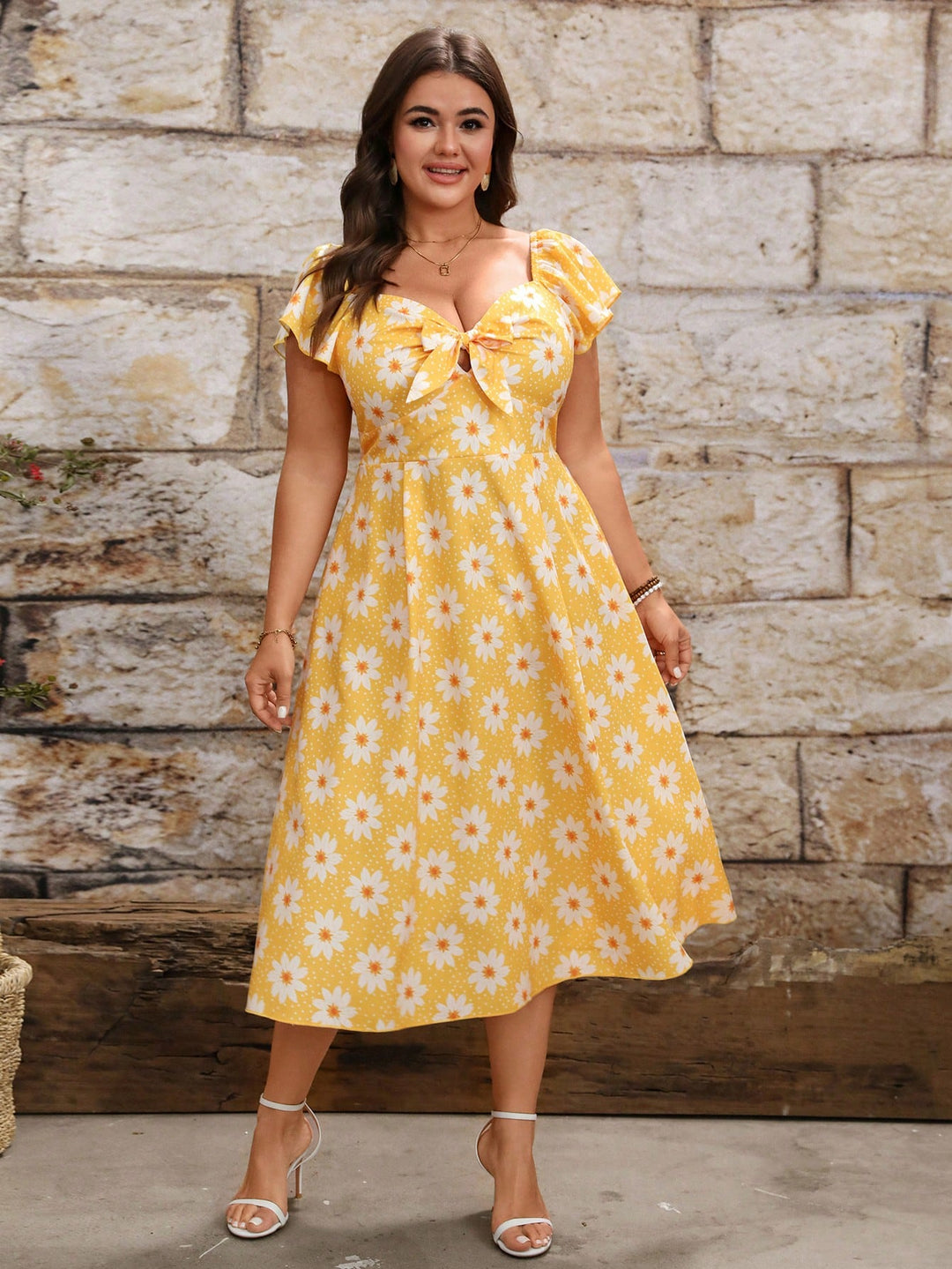 Rochie SHEIN, galben