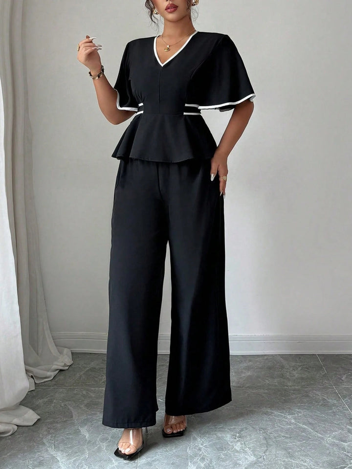 Pantaloni SHEIN, negru