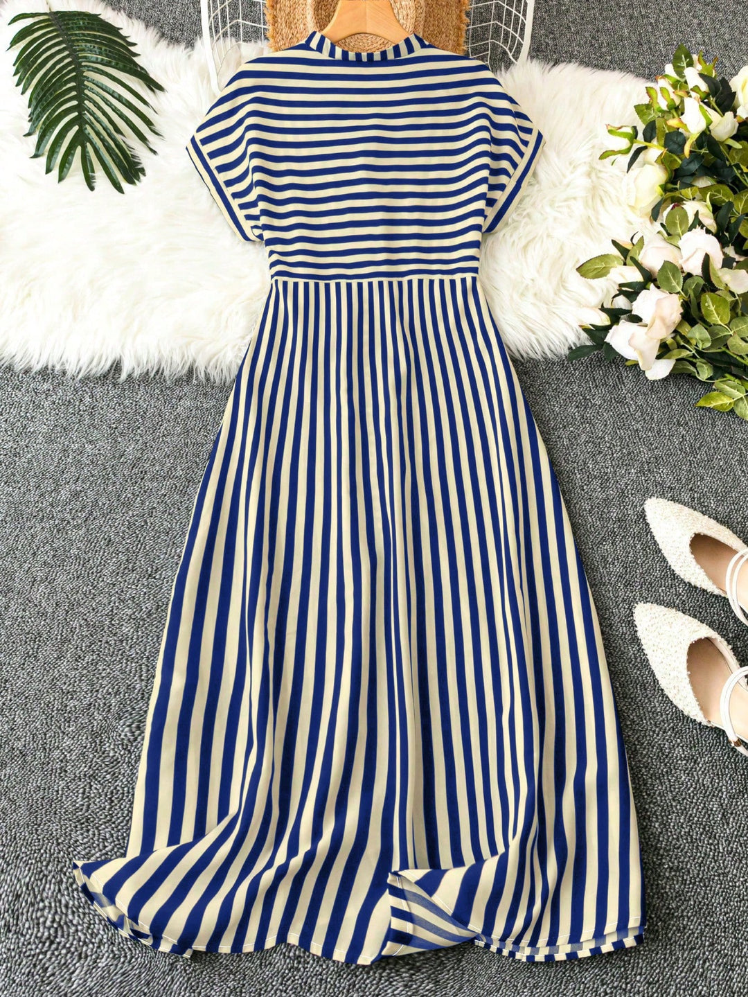 Rochie maxi SHEIN, albastru