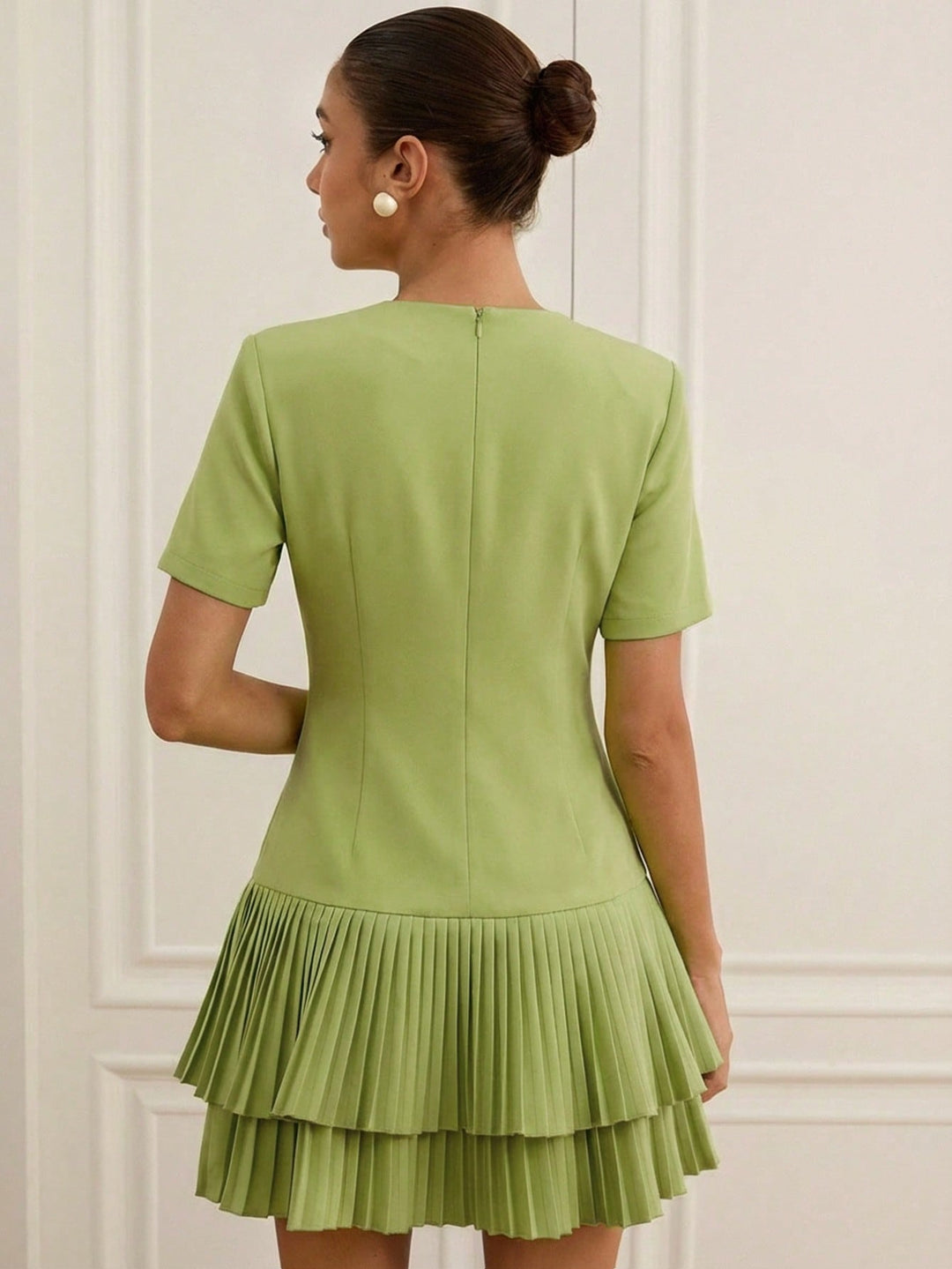 Rochie mini SHEIN, verde