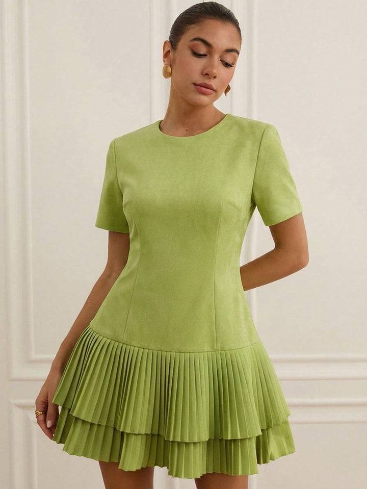 Rochie mini SHEIN, verde