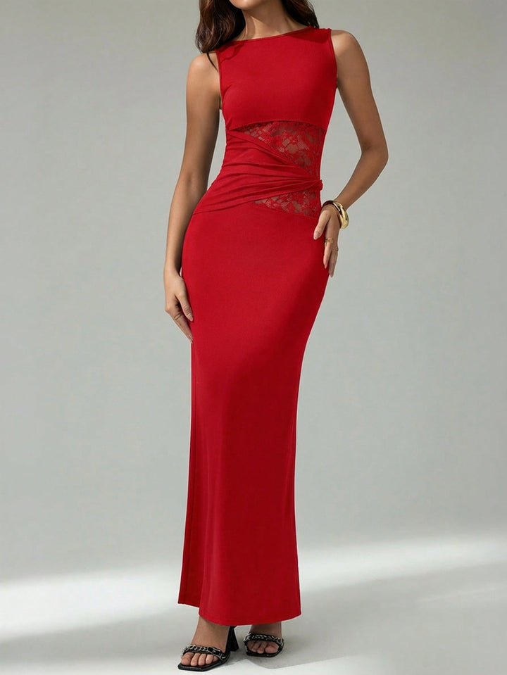 Rochie maxi SHEIN, roșu