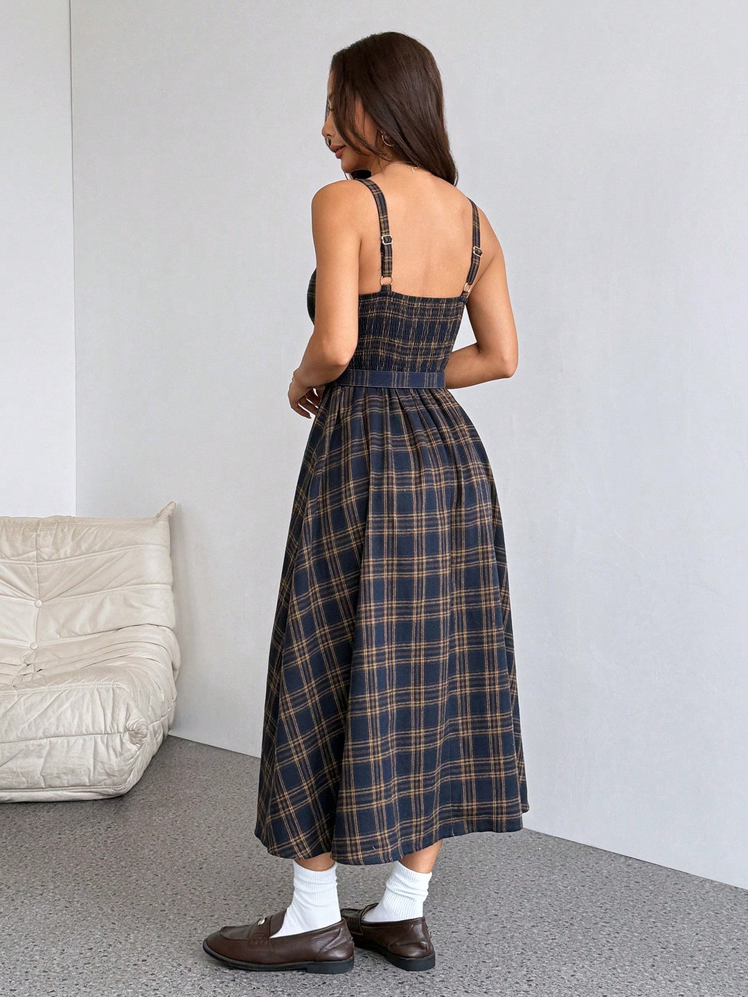 Rochie maxi SHEIN, mix culori