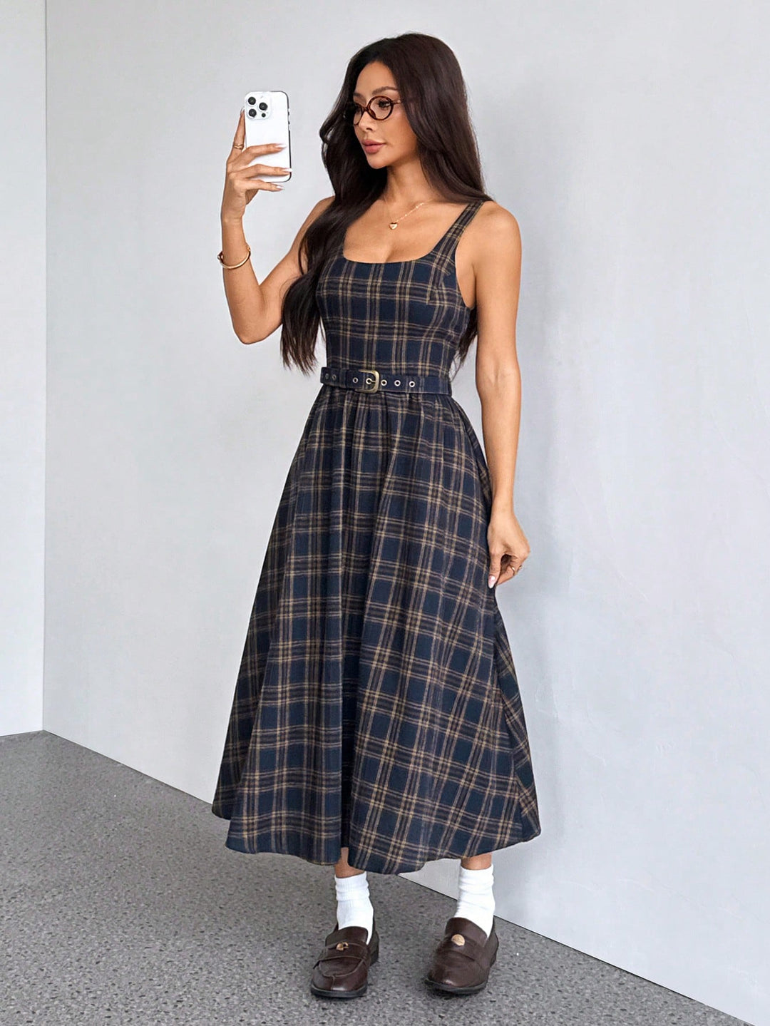 Rochie maxi SHEIN, mix culori