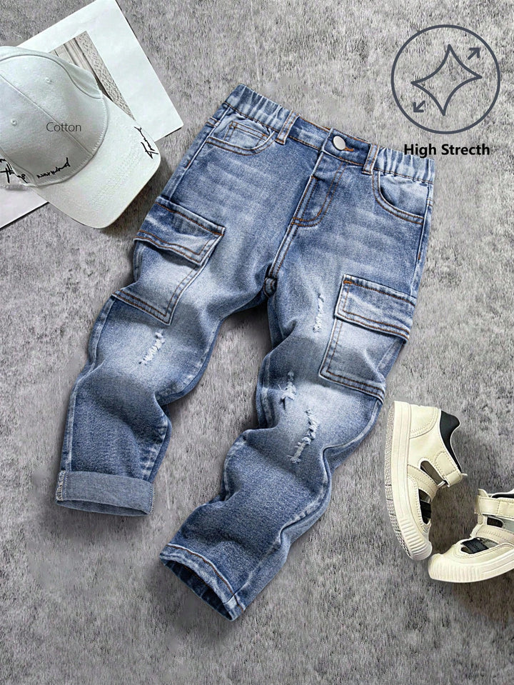 Jeans SHEIN, albastru