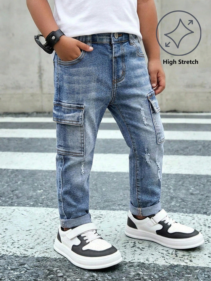 Jeans SHEIN, albastru