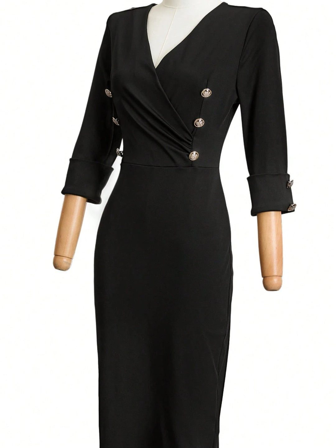Rochie midi SHEIN, negru