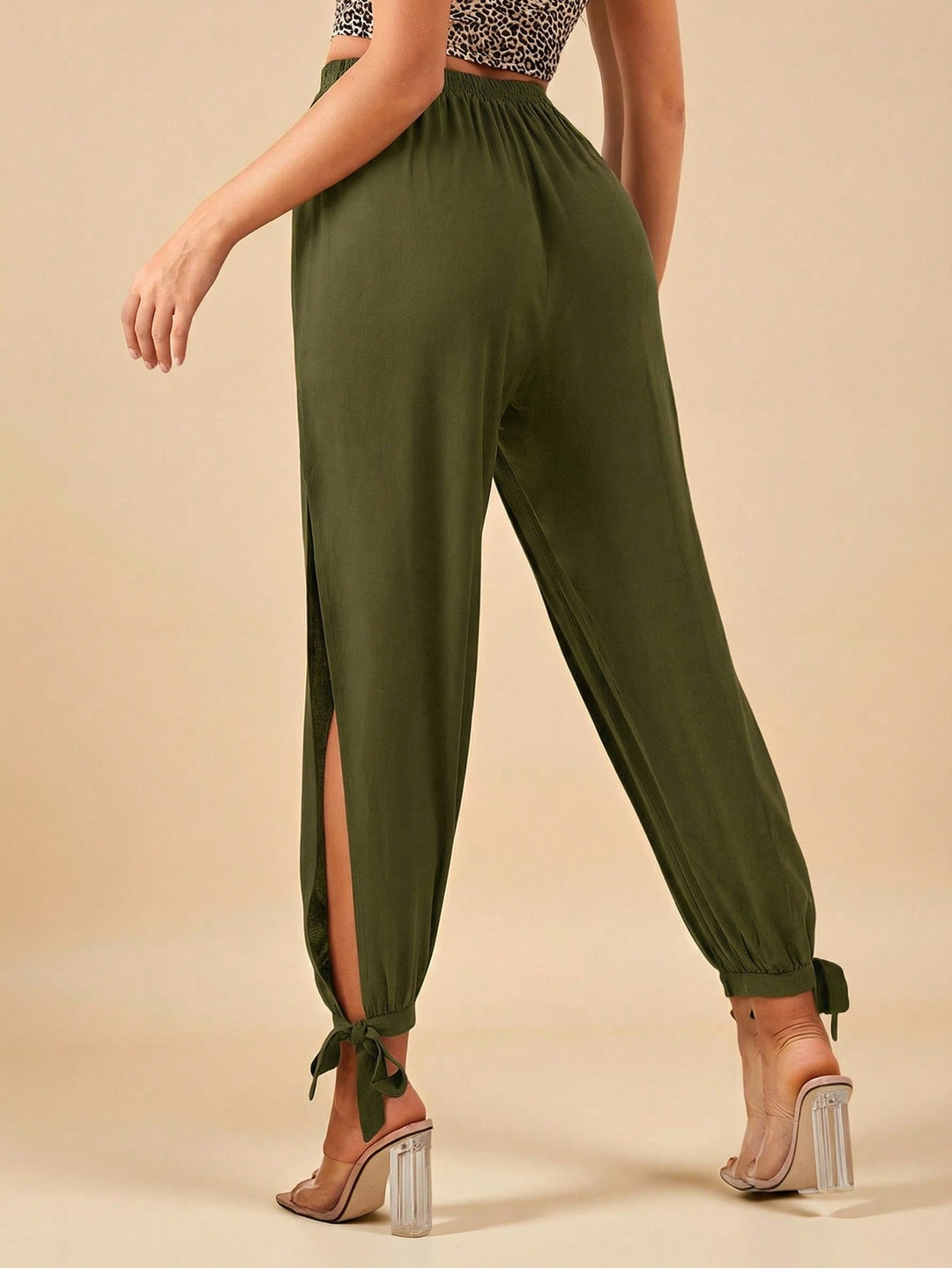 Pantaloni SHEIN, kaki
