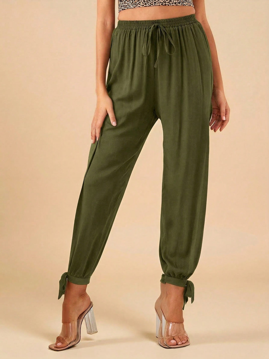 Pantaloni SHEIN, kaki