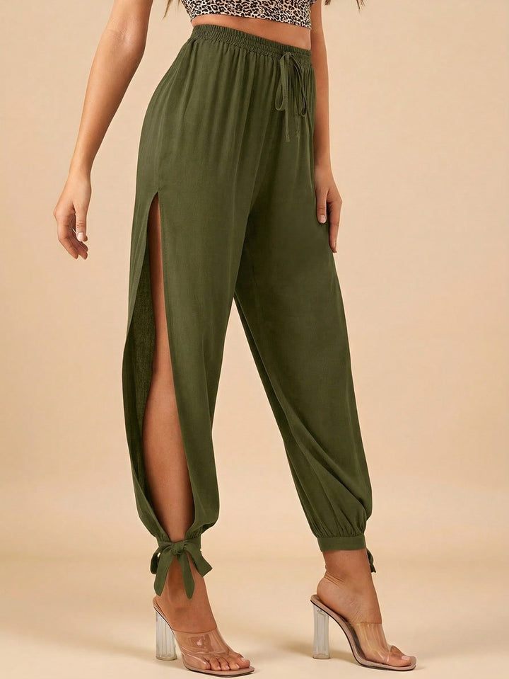 Pantaloni SHEIN, kaki