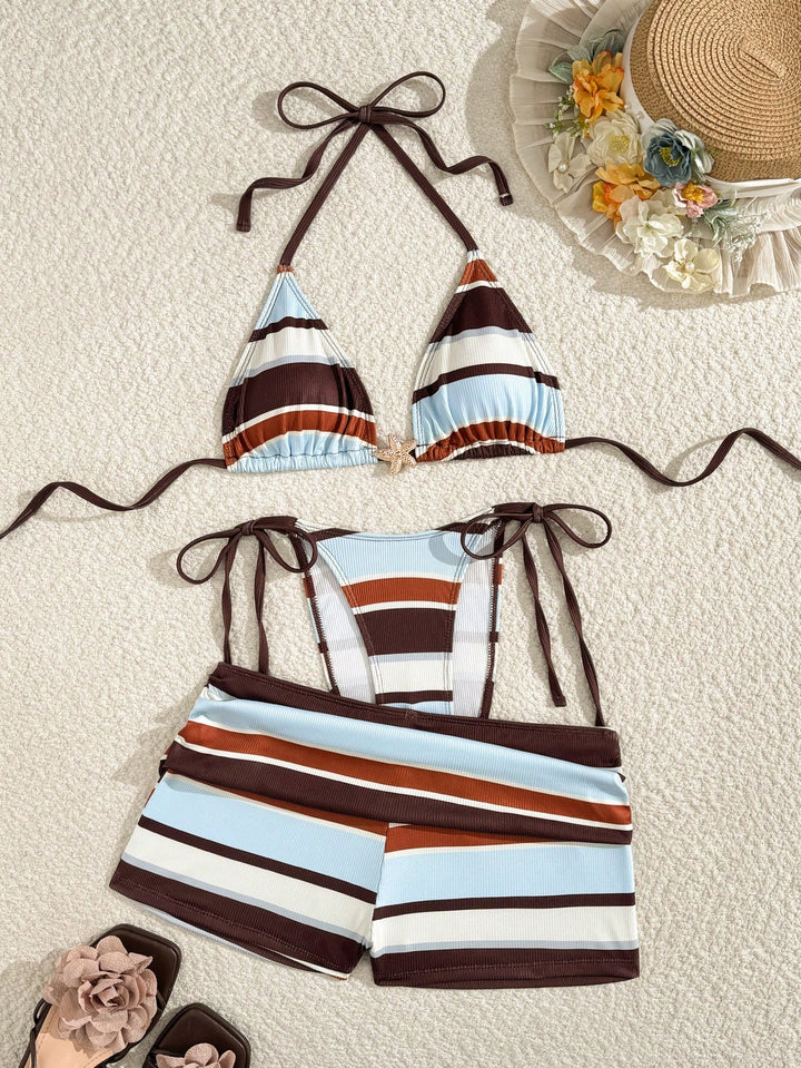 Set bikini SHEIN, mix culori