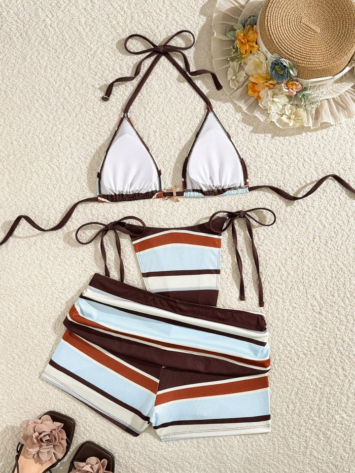 Set bikini SHEIN, mix culori