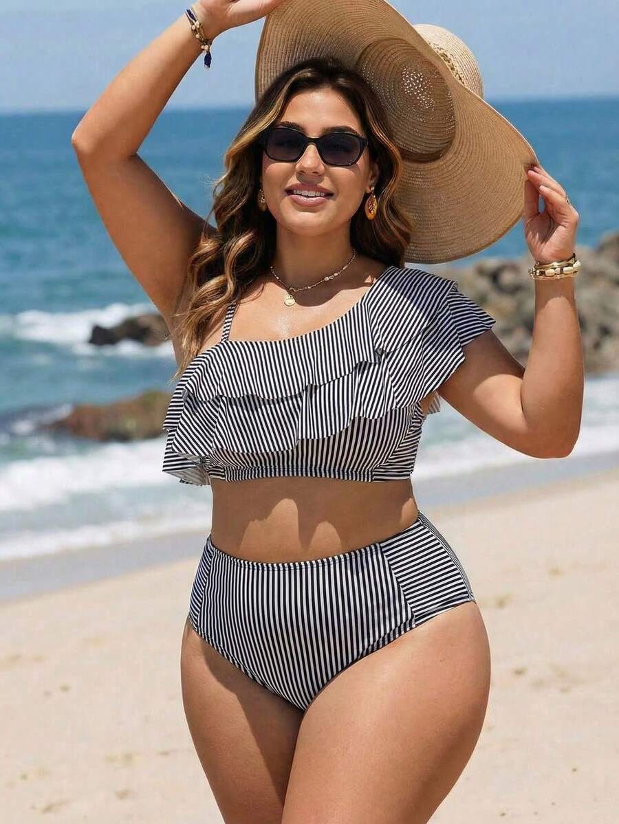 Costum de baie SHEIN, mix culori