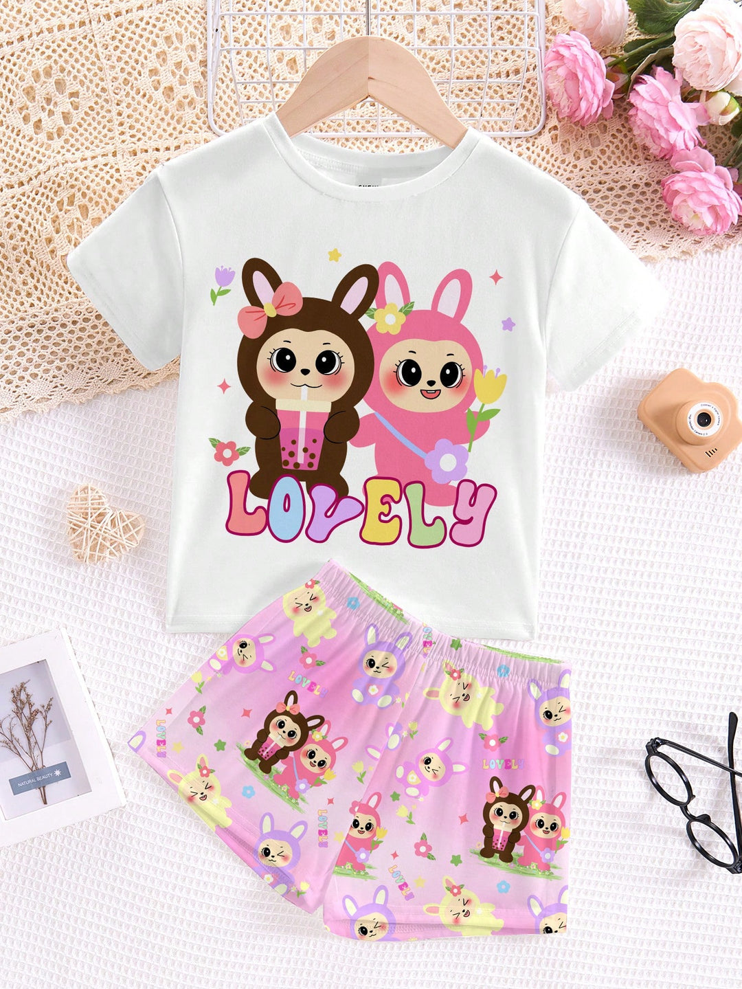 Compleu pijamale SHEIN, mix culori