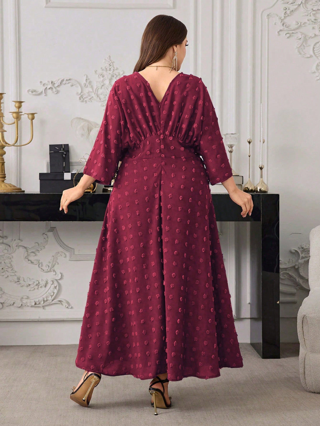 Rochie SHEIN, vișiniu