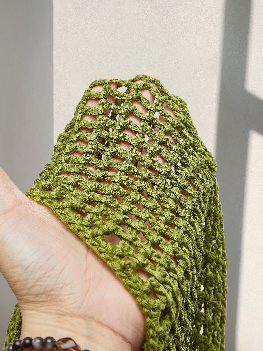 Fusta de plaja SHEIN, verde