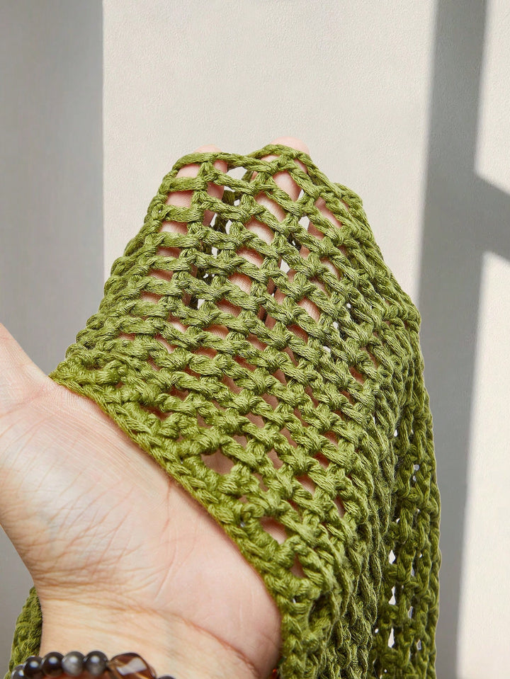 Fusta de plaja SHEIN, verde