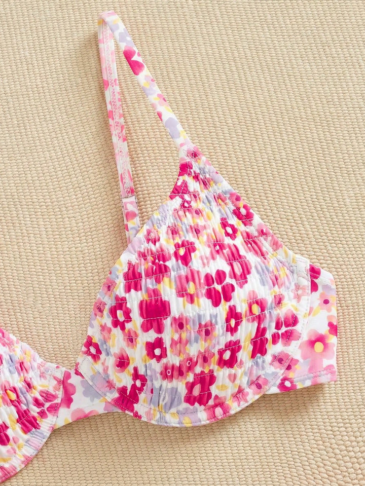 Costum de baie SHEIN, mix culori
