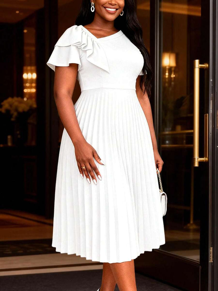 Rochie midi SHEIN, alb