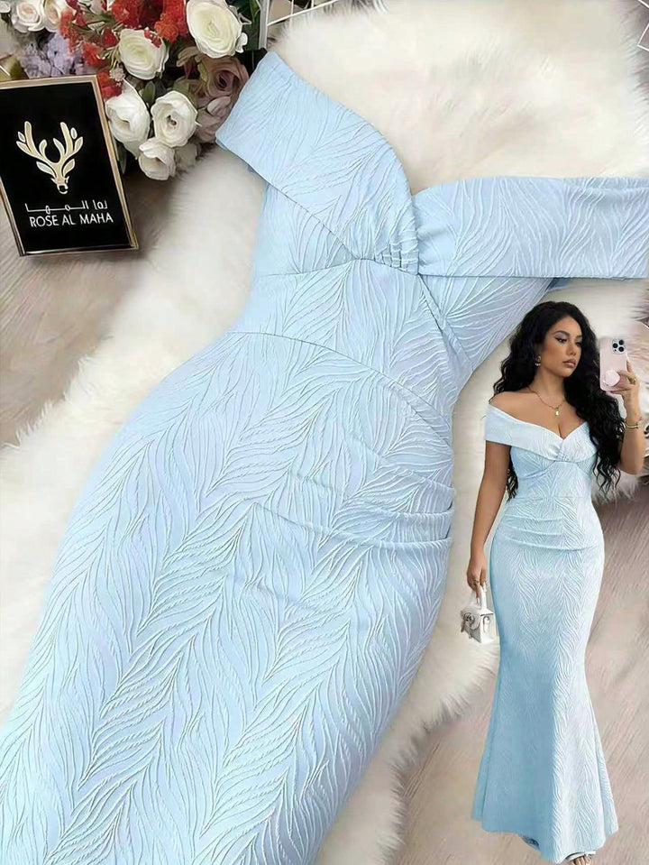 Rochie maxi SHEIN, albastru