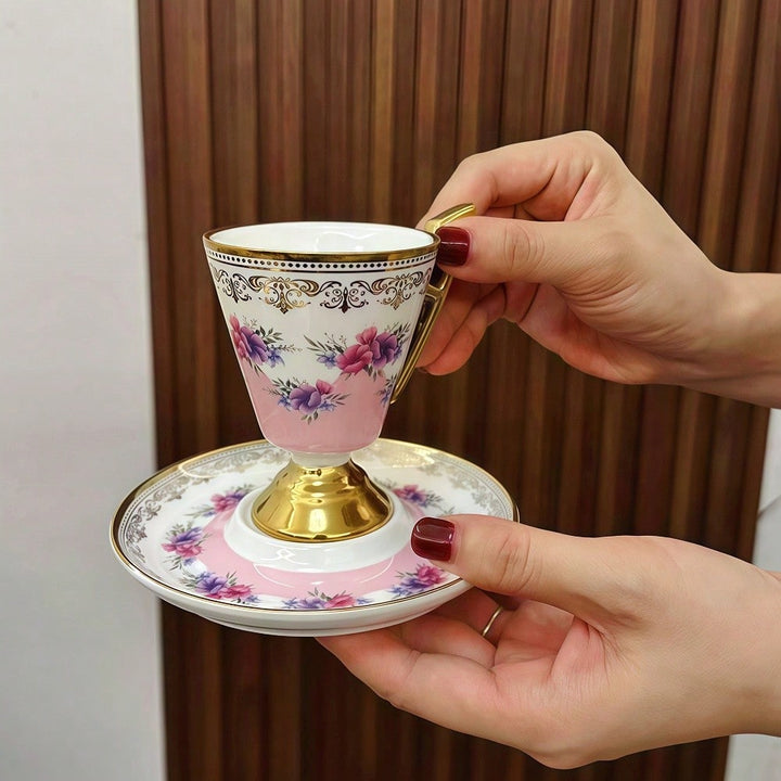 Set cești cafea SHEIN, mix culori