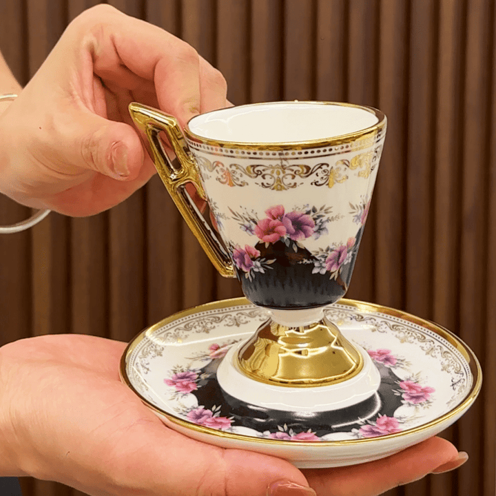 Set cești cafea SHEIN, mix culori