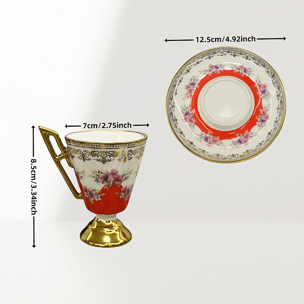 Set cești cafea SHEIN, mix culori