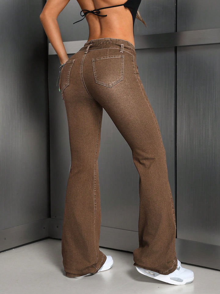 Jeans SHEIN, maro