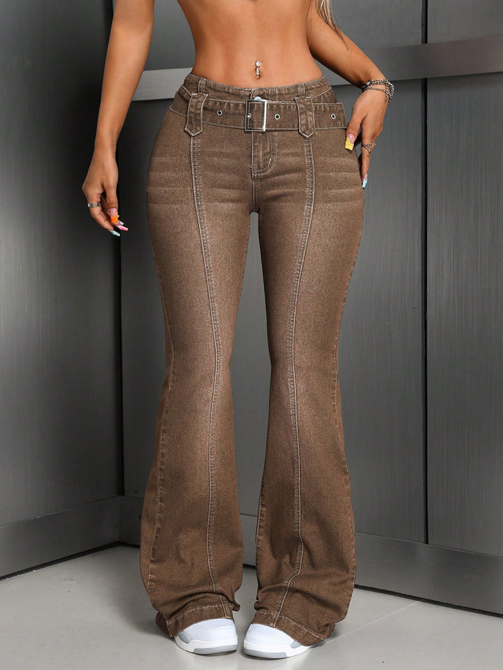 Jeans SHEIN, maro