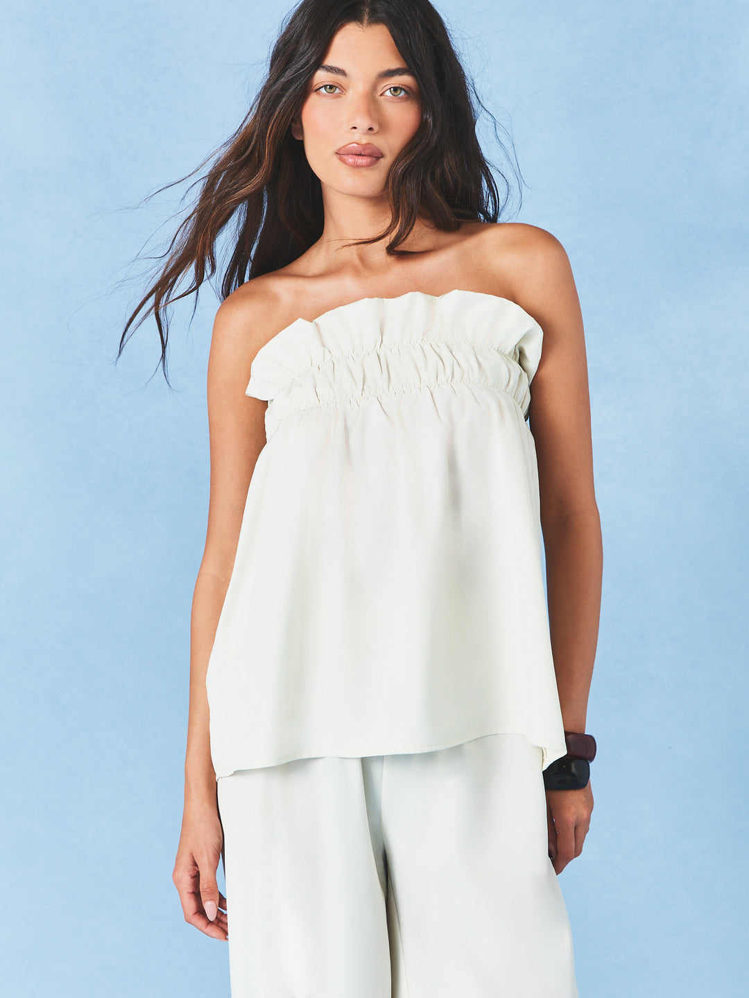 Top SHEIN, portocaliu