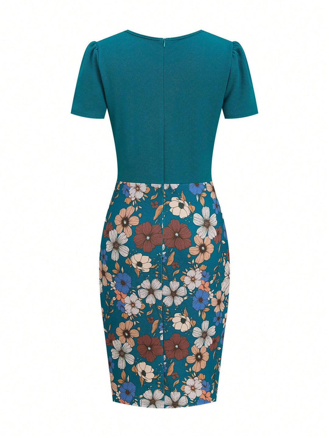 Rochie midi SHEIN, verde