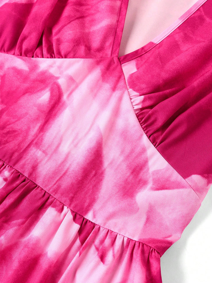Rochie midi SHEIN, roz