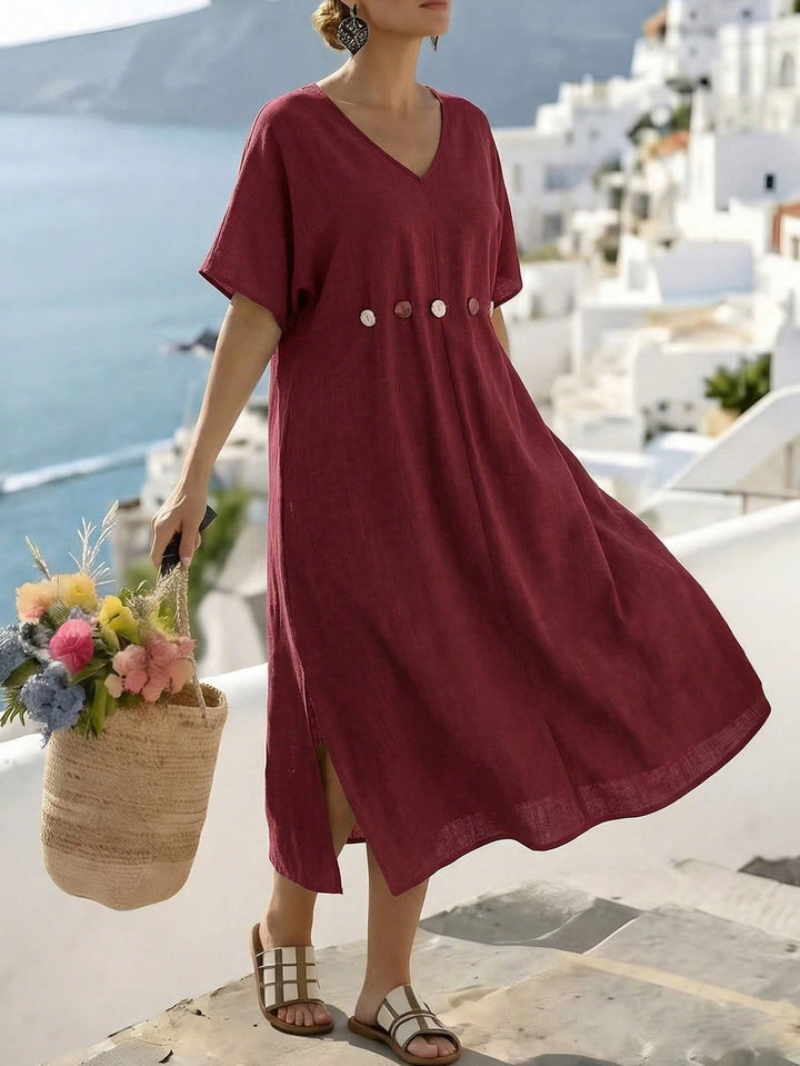 Rochie SHEIN, maro